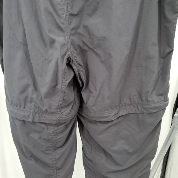 Men's Marmot Convertible Nylon Hiking Shorts/Pants L/36"W/31"L Gray - Picture 11 of 16